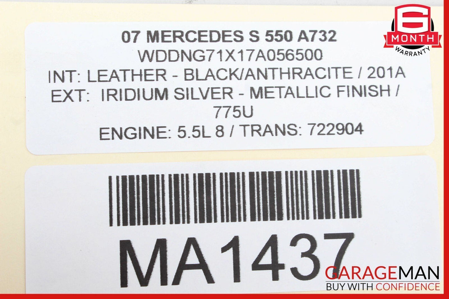 07-13 Mercedes W221 S550 Dash Suspension ESP Cluster Controller Switch Module