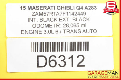 14-17 Maserati Ghibli Rear Right Passenger Side Door Wiring Wire Harness OEM