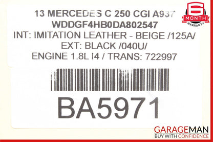 10-16 Mercedes R172 SLK250 ML550 C250 E350 Tele Aid Control Module 2319002203