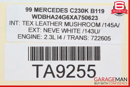 98-05 Mercedes W202 C230 ML320 ML500 Rear Left Top Upper Control Arm OEM