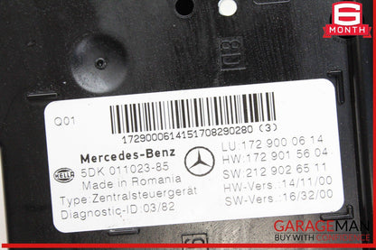 17-20 Mercedes R172 SLC300 SLC43 AMG Rear Relay Fuse Box SAM Control Module OEM
