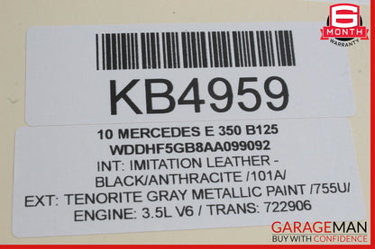 08-16 Mercedes W212 E350 GLK350 Rear Right Door Window Regulator Motor OEM