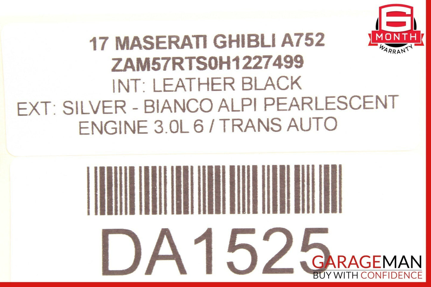 14-17 Maserati Ghibli Parking Park Sensor PDC Control Module Unit 670039913 OEM