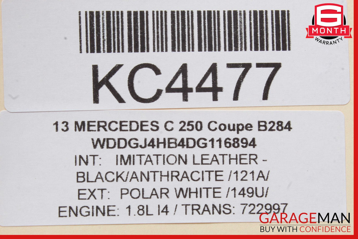 10-17 Mercedes W204 C250 E350 Roof Sun Shade Screen Roller Blind Motor OEM