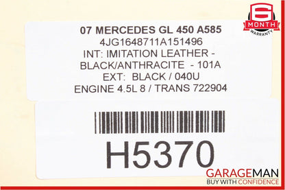 07-12 Mercedes X164 GL450 Left Side Running Board Rocker Panel Step