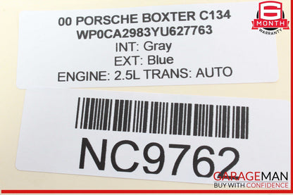 97-04 Porsche Boxster 986 Carrera 911 996 Front Right Exterior Door Handle Blue