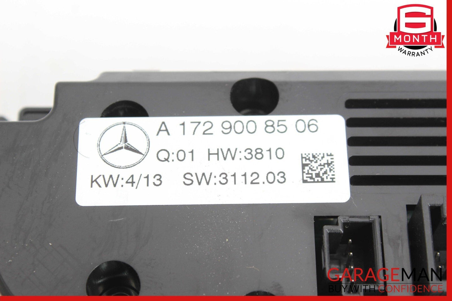 13-20 Mercedes R172 SLC300 SLK350 SLK300 AC A/C Heater Climate Control OEM