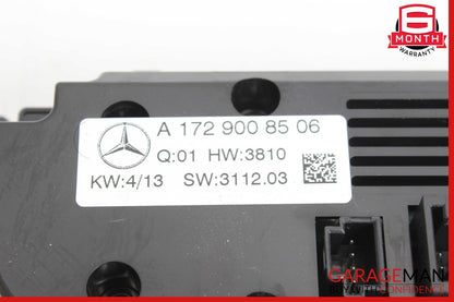 13-20 Mercedes R172 SLC300 SLK350 SLK300 AC A/C Heater Climate Control OEM