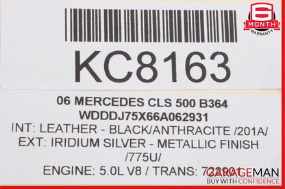 06-11 Mercedes W219 CLS500 Rear Right Side Door Lock Latch Actuator Keyless Go