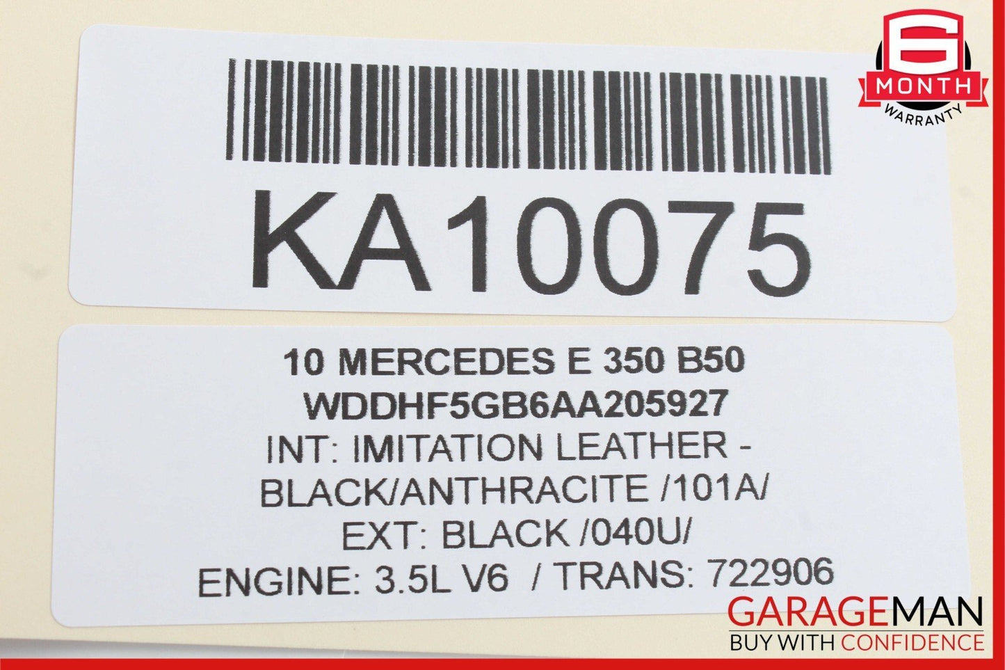 10-13 Mercedes W212 E350 E400 Dashboard Dash AC A/C Air Vent LeftÂ Trim Black OEM