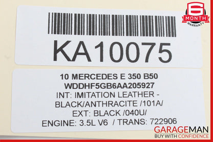 10-13 Mercedes W212 E350 E400 Dashboard Dash AC A/C Air Vent LeftÂ Trim Black OEM