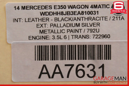 10-18 Mercedes W212 E350 C250 Front Left Passenger Side Door Control Module OEM