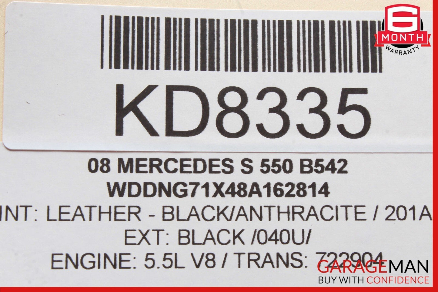 07-10 Mercedes W221 S550 CL550 CL600 S63 AMG Keyless Go Control Module Unit OEM