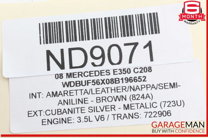 03-12 Mercedes W211 E350 R500 ML500 Front Left Side Seat Control Module OEM