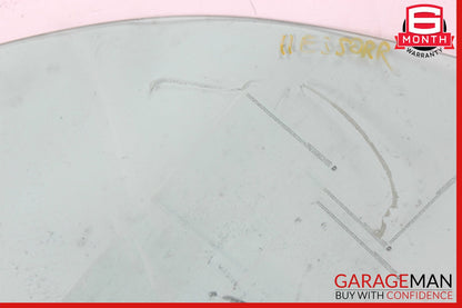 11-17 Mercedes W207 E350 Convertible Rear Right Quarter Window Glass OEM