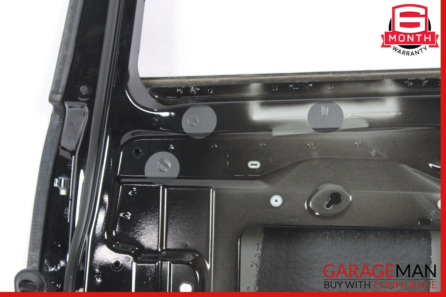 09-15 Jaguar XF Rear Right Door Shell Panel Black OEM