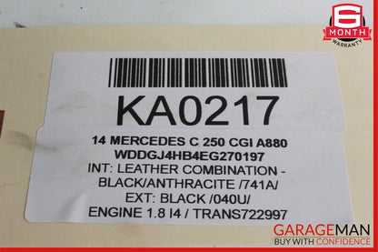 12-15 Mercedes W204 C250 Air Intake Cleaner Filter Housing Box 2710940304 OEM