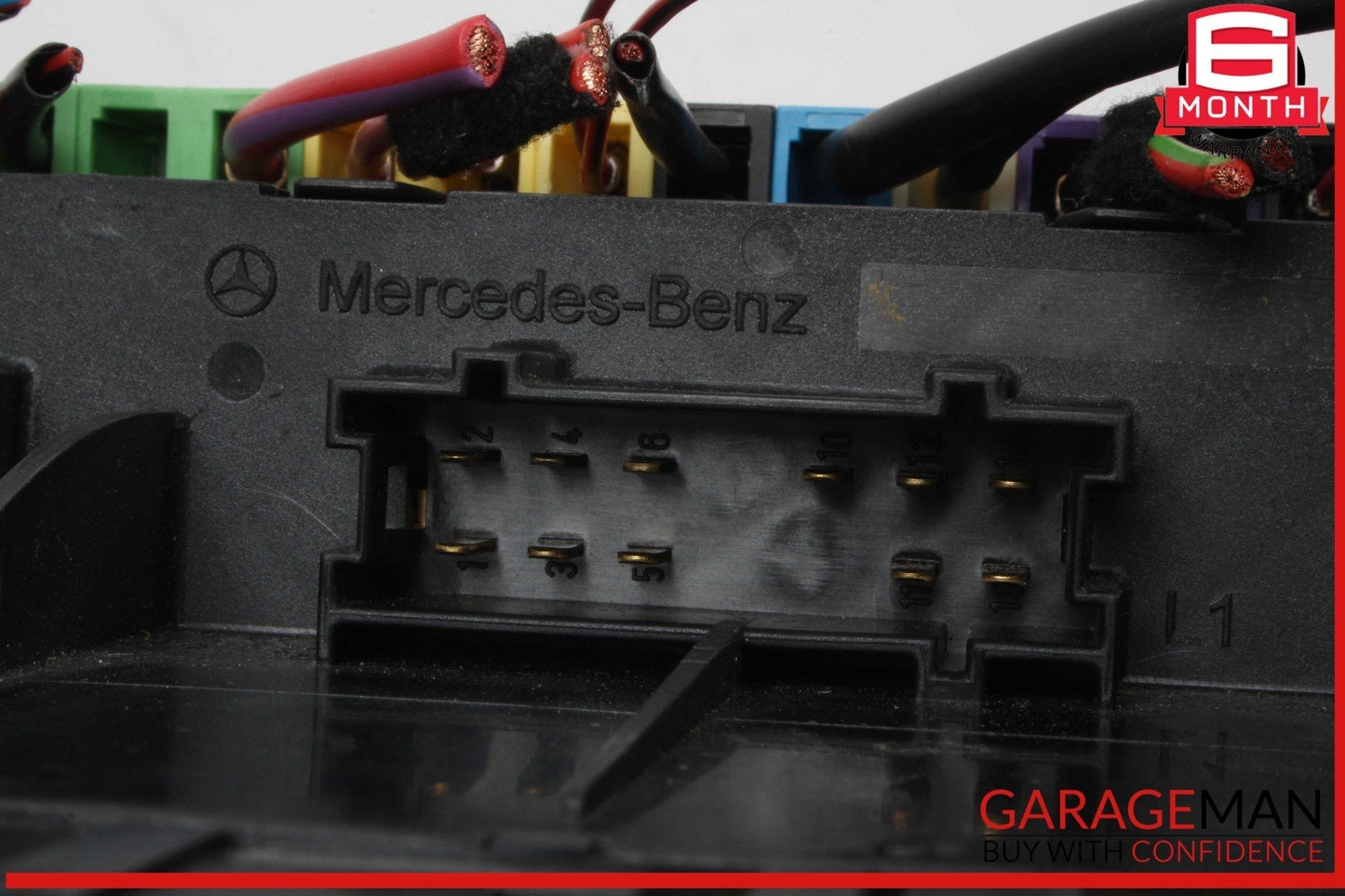 03-12 Mercedes R230 SL500 SL55 SL65 AMG Rear SAM Fuse Box Relay Module Assembly