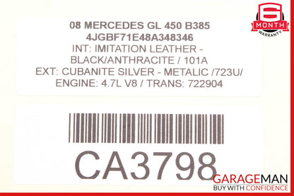 06-13 Mercedes X164 GL450 R350 Window Regulator Motor Front Left Driver Side OEM
