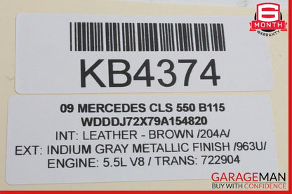 06-11 Mercedes W219 CLS550 CLS500 Rear Left Driver Door Lock Latch Actuator OEM