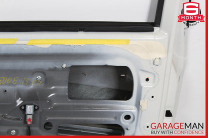 12-17 Fiat 500 Front Right Passenger Side Door Shell Panel White OEM
