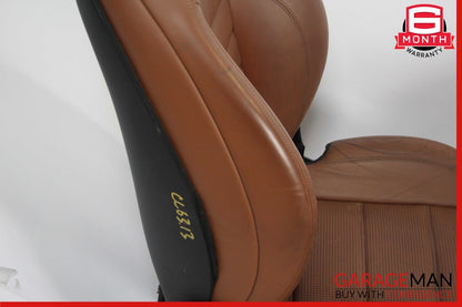 08-14 Mercedes W216 CL63 AMG Complete Front Seat Seats Cushion Assembly Brown