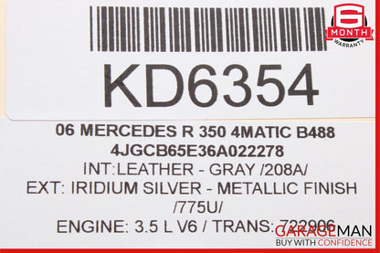 06-11 Mercedes W251 R350 E350 C300 Engine Motor Coolant Water Pump Assembly OEM