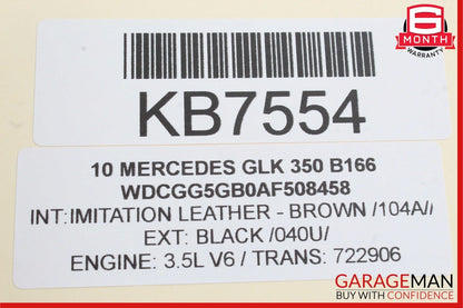 08-15 Mercedes X204 GLK350 C300 Front or Rear Right Exterior Door Handle OEM
