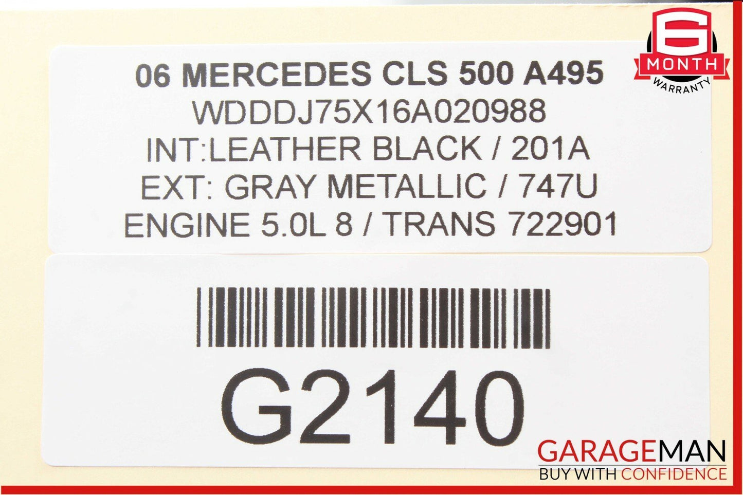 06-11 Mercedes W219 CLS500 CLS55 AMG Front Right Side Door Control Module