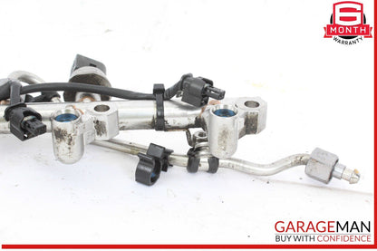 12-15 Mercedes W204 C250 SLK250 1.8L M271 Fuel Injector Rail Line Assembly OEM