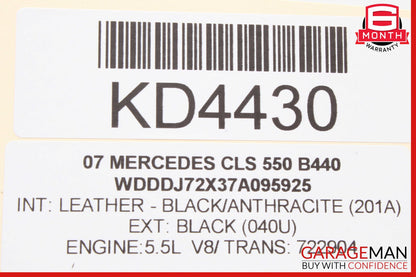 06-11 Mercedes W219 CLS550 CLS55 AMG Rear Seat AC A/C Control Air Vent OEM