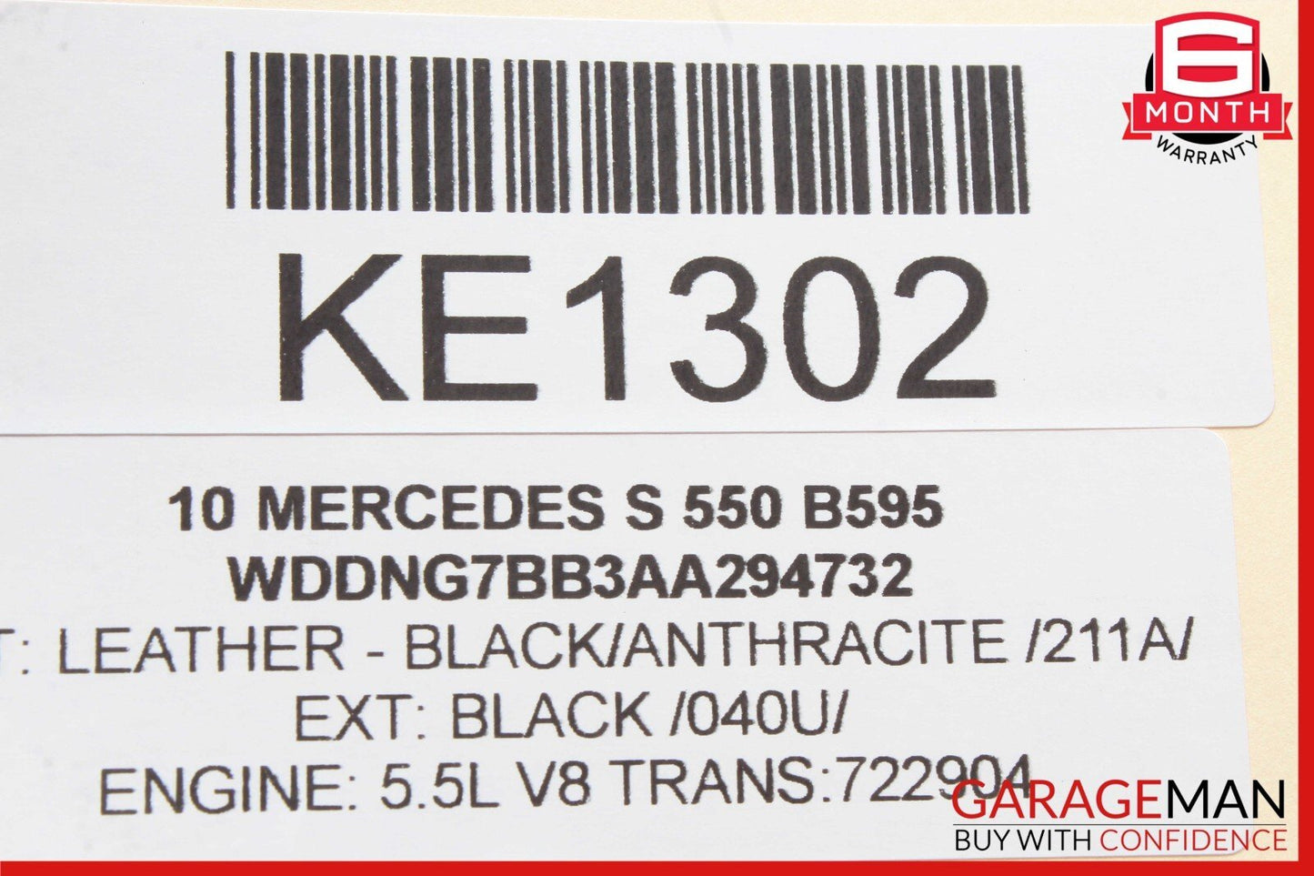07-14 Mercedes W221 S550 CL550 Front Right Side Seat Control Switch OEM