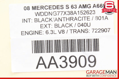 07-13 Mercedes W221 S63 Rear Diff Differential Carrier Support Bracket OEM