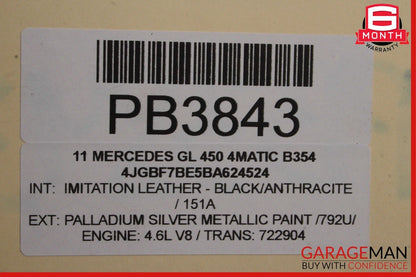 06-12 Mercedes W164 GL450 GL550 Front Bumper Reinforcement Impact Rebar Bar