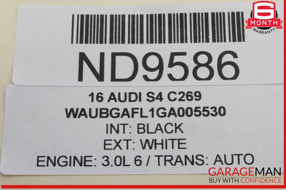 09-16 Audi S4 A4 Front Right Passenger Side Window Regulator Motor 8K0959802A