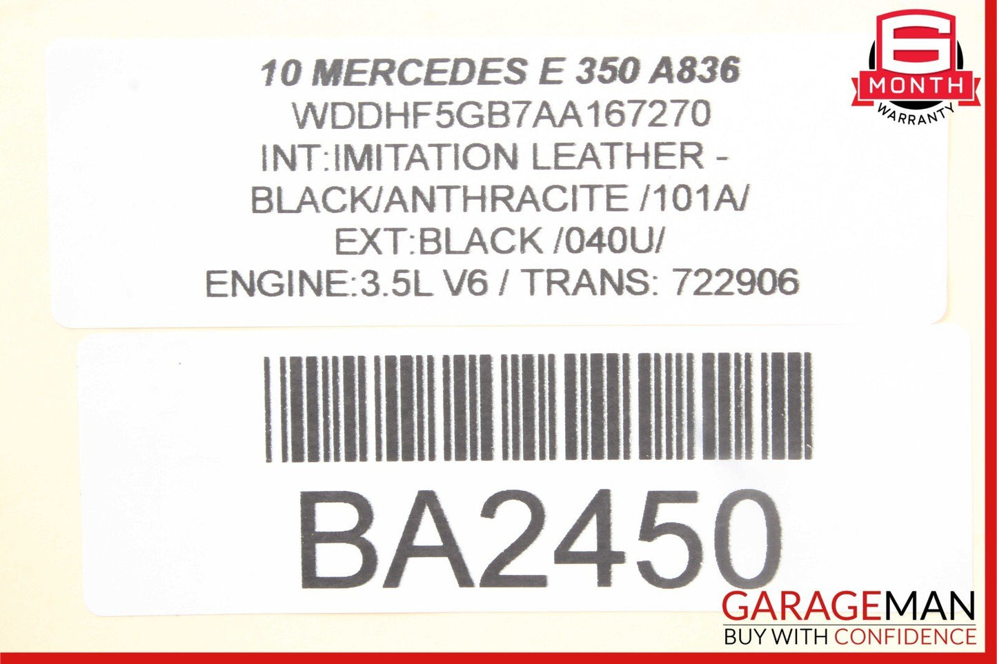 10-11 Mercedes W212 E350 E550 Rear SAM Module Fuse Box Relay 2129060605 OEM