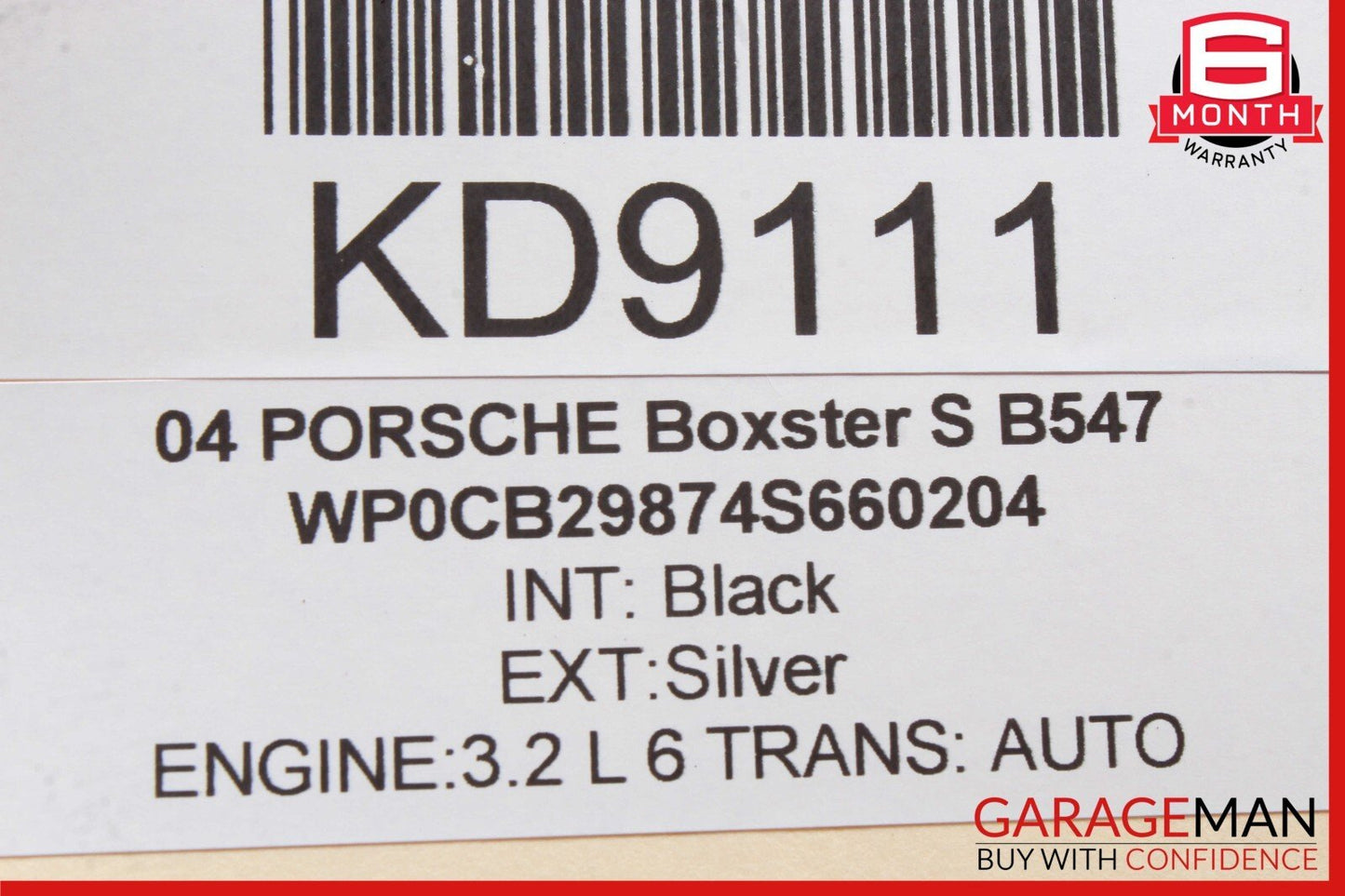 97-04 Porsche Boxster S 986 Rear Right / Left Suspension Lower Control Arm OEM