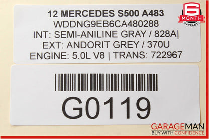 07-13 Mercedes W221 S550 S65 AMG Front Left Side Seat Controller Module Unit