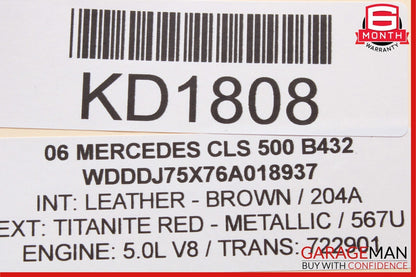 03-11 Mercedes W219 CLS500 E320 E63 AMG Keyless Go Entry Control Module Unit OEM