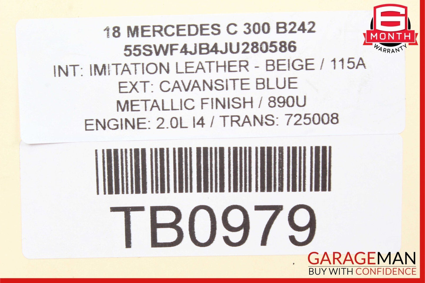 15-20 Mercedes W205 C300 C350e Front Right & Left Side Brake Rotor Disc Set of 2