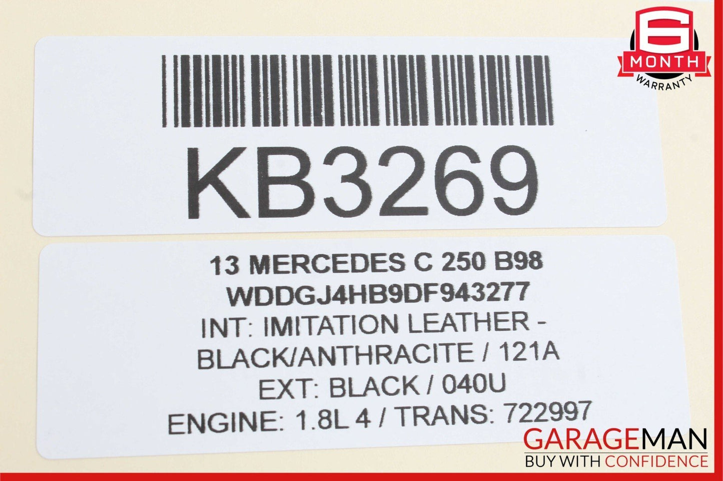08-18 Mercedes W204 C250 C300 E550 Front Left Side Seat Control Module Unit OEM