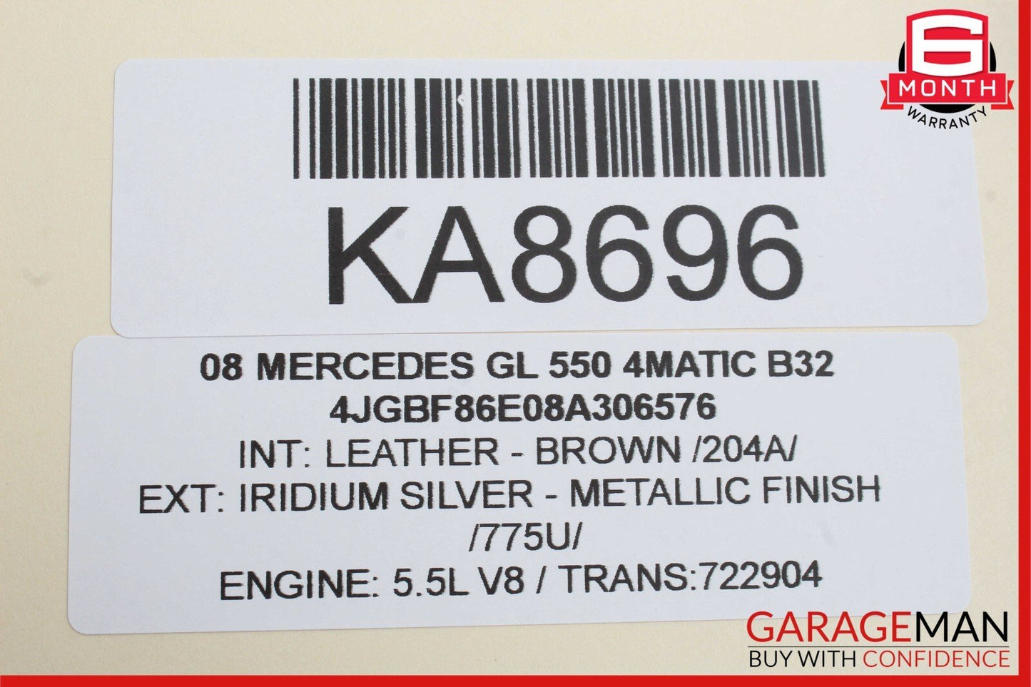 03-09 Mercedes X164 GL550 GL450 4Matic Sirius Satellite Radio Receiver OEM