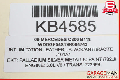 08-11 Mercedes W204 C300 C350 Instrument Speedometer Cluster 2045409648 OEM