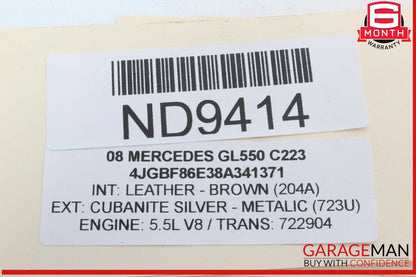 06-13 Mercedes X164 GL550 R320 Front Right Passenger Side Upper Control Arm OEM