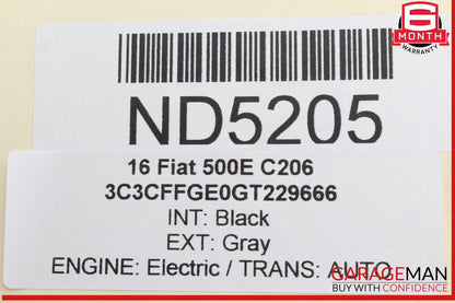 13-19 Fiat 500E EV Electric AC A/C Air Conditioning Compressor 68106049AF OEM
