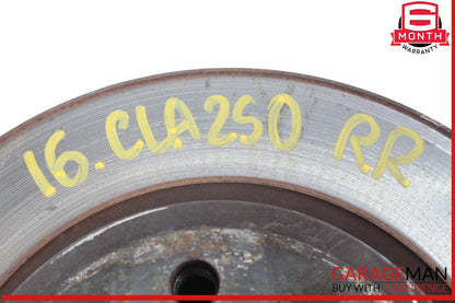 14-19 Mercedes W117 CLA250 Rear Right Side Spindle Knuckle w/ Rotor Disc OEM