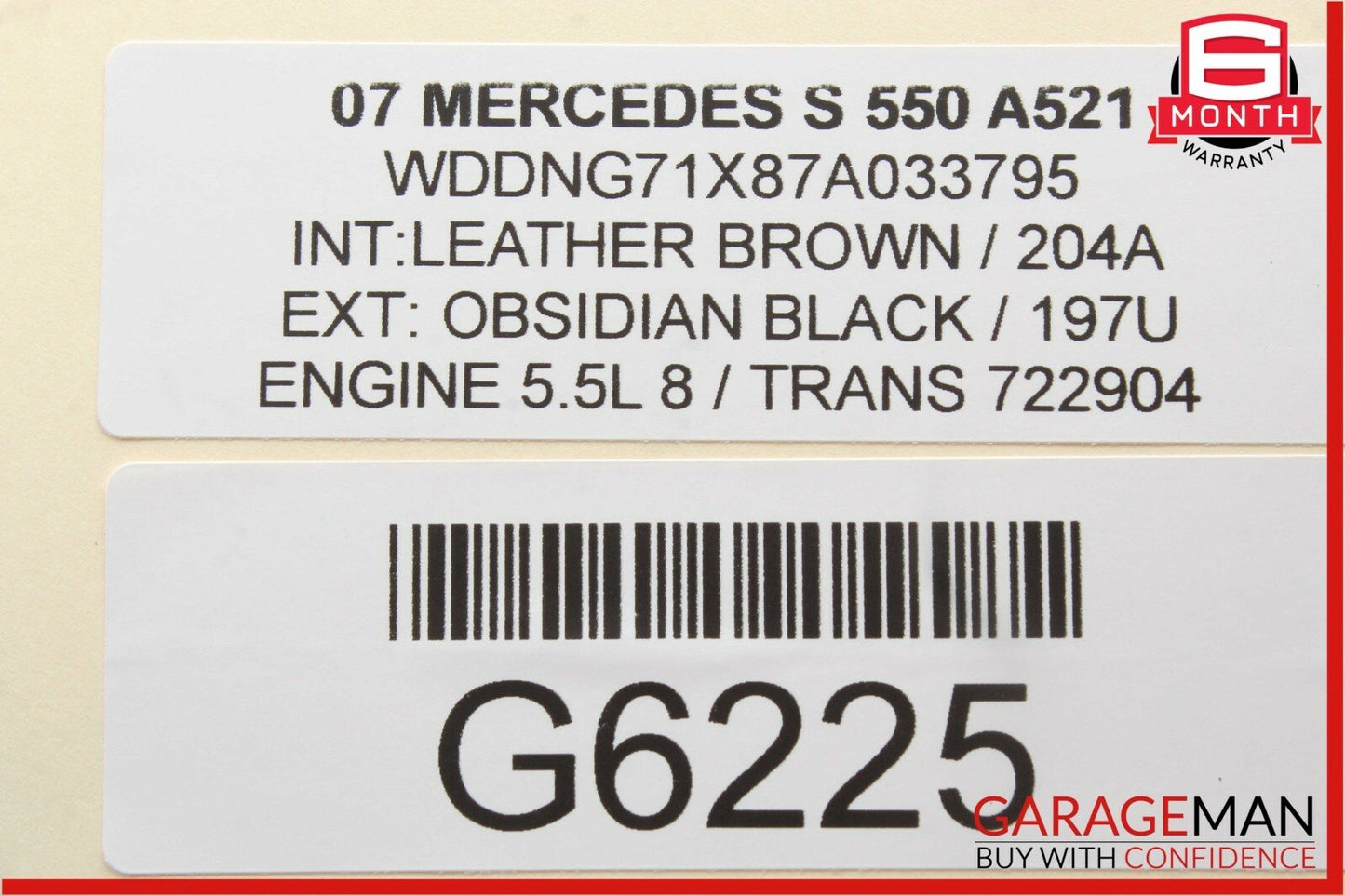 07-13 Mercedes CL550 S550 Front Right Side Door Lock Latch Actuator OEM
