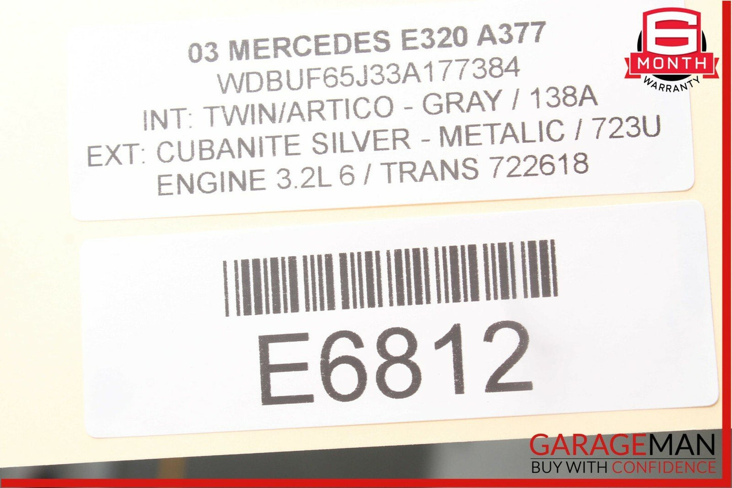 03-06 Mercedes W211 E320 E350 Rear Left Driver Side Door Control Module OEM