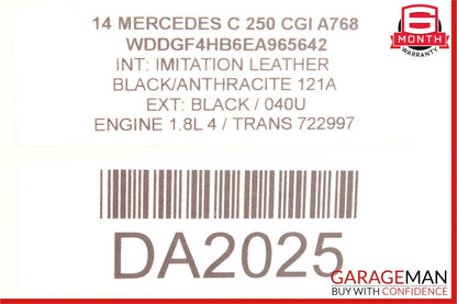 08-14 Mercedes W204 C250 C350 Front Right Door Control Module 2129006418 OEM