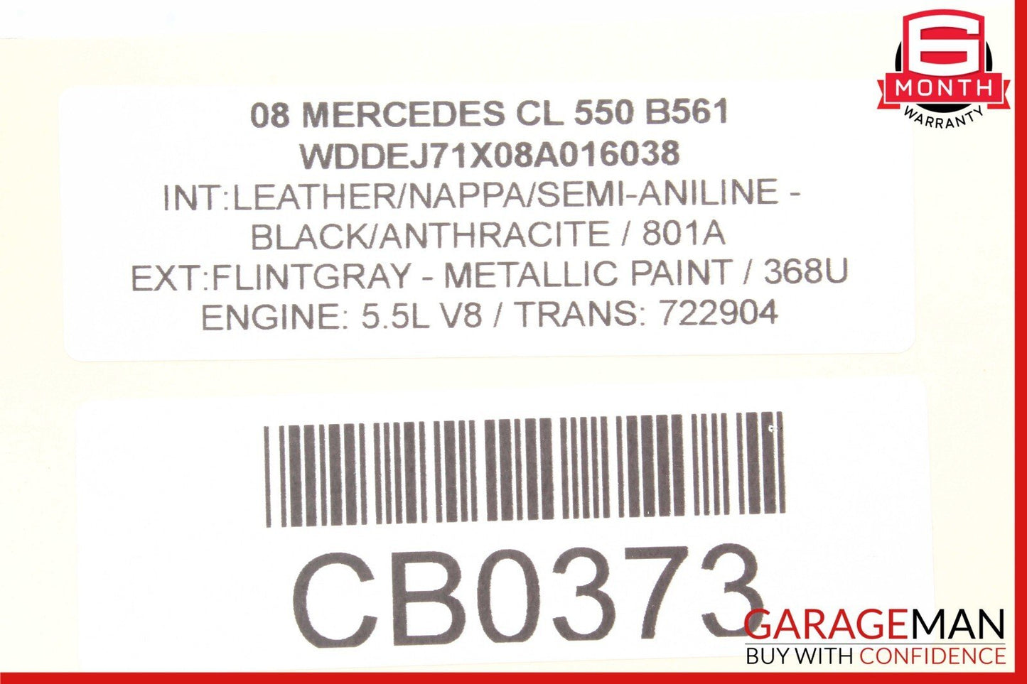 07-14 Mercedes W216 CL550 S550 Instrument Cluster Control Switch 2218701758 OEM